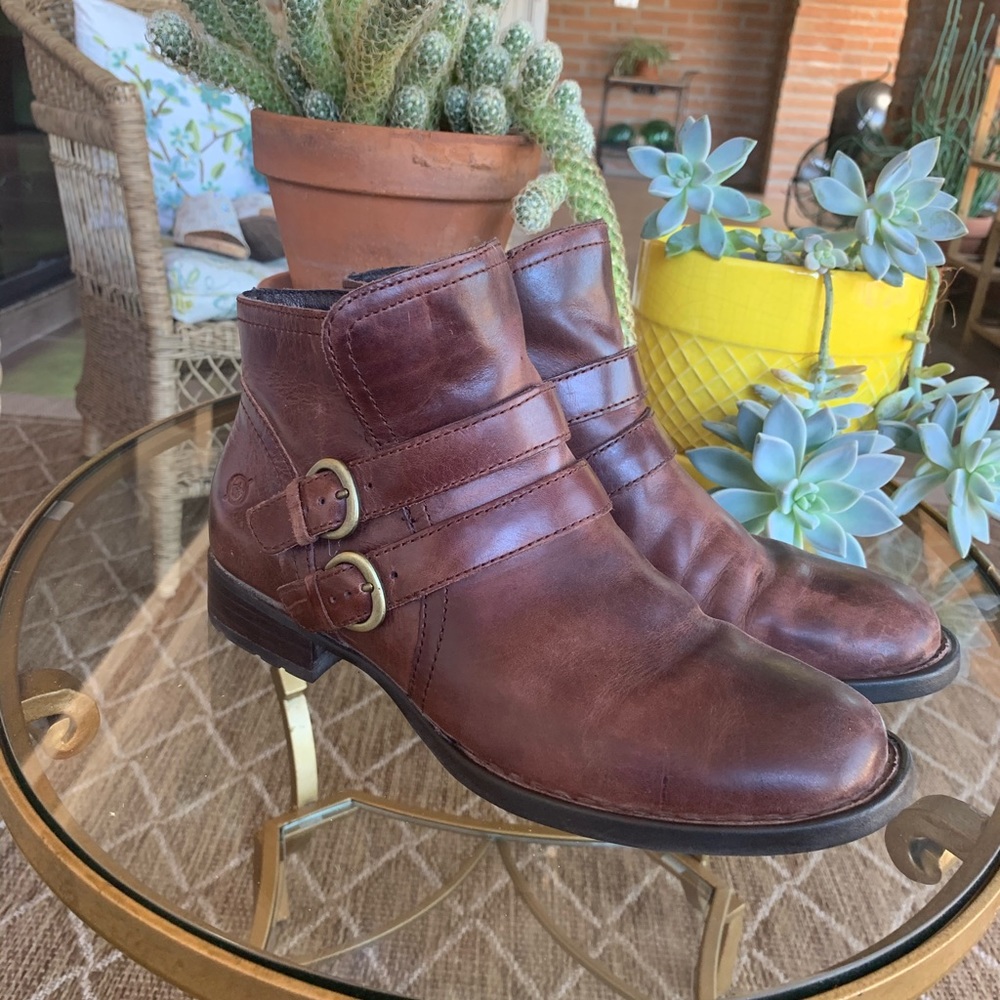 Leather Ankle Boots